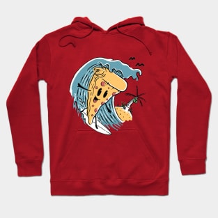 Surfing With Pizza Hoodie